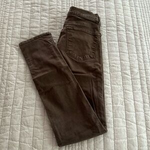J Brand Brown Skinny “Skinny Leg” Size 25 Jeans, Pants